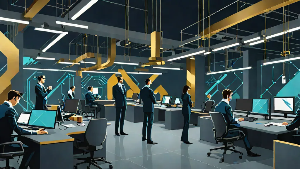 Technology teams operate a coordinated production floor of compute, data, and control systems for enterprise AI.