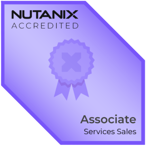 Nutanix Accredited Associate - Services Sales badge